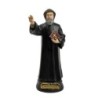 Statue de saint Charbel en résine peinte à la main. H.20 cm