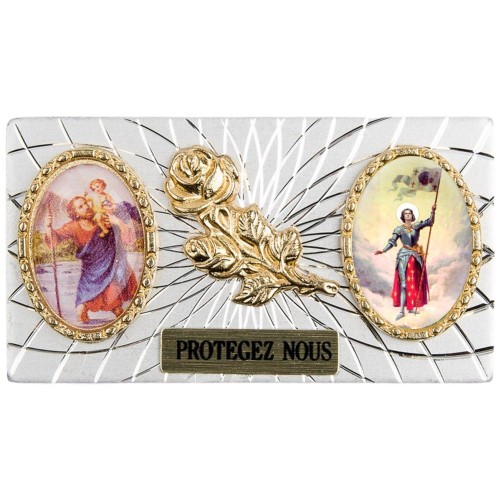 Porte-clé ange avec une robe coquille H. 3 cm