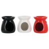 Brûle parfum en céramique Ø 8,5 cm H 10 cm. LOT DE 3 ASSORTIS