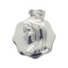 Medaille octogonale en argent 925 °/°°  Ø 1,5 cm de la Vierge (0,97 g). Livree en boite.