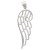 Pendentif aile d ange filigrane en argent 925 °/°° H. 2.5 cm (1.2g). Livre en boite.