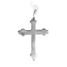 (12715) Croix de cou orthodoxe en argent 925 °/°° H. 3 cm (1,88 g). Livree en boite