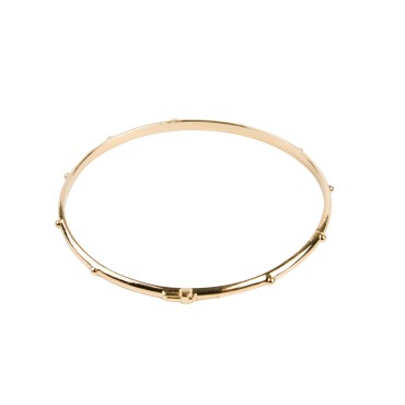 Bracelet dizainier jonc en plaqué or – Ø 6,5 cm.