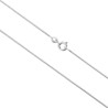 Chaine argent 925 °/°° cola topo ou serpent, fermoir rond a ressort.