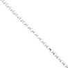 Chaine argent 925 °/°° maille venitienne, fermoir rond a ressort.