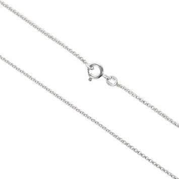 Chaine argent 925 °/°° maille venitienne, fermoir rond a ressort.