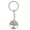 Porte-cl-eacute-s arbre de vie en m-eacute-tal   -Oslash- 3 cm-