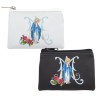 Pochette a chapelet de la Vierge Miraculeuse H. 7 x 10 cm, plusieurs couleurs.