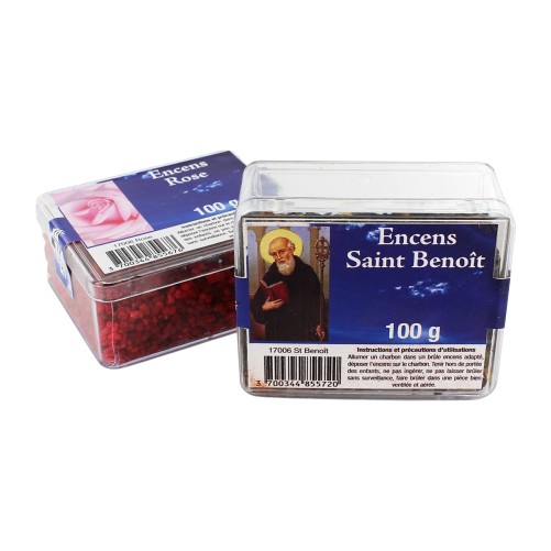 Collection d’encens en grains présenté en boîte de 100 grammes