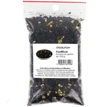 Collection d’encens en grains présentée en sachet de 100 grammes-