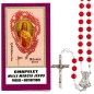 Chapelet de dévotion des milles mercis de Jésus (25 Dizaines) avec notice explicative, livre en sachet individuel.