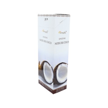 Boîte de 6 tubes Aromatika, 20 bâtonnets d'encens Massala naturels (20 g)