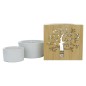 Brule parfum en bois avec arbre de vie ajoure. Taille H. 11 cm x 9.50 cm