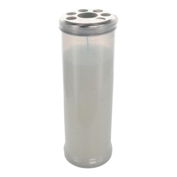 Bougie blanche d--039-ext--rieur- H-190mm -- 64 - dur--e environ 4 jours et 8heures