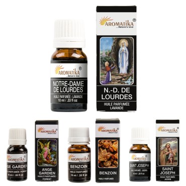 Huile parfumée Aromatika pour diffuseur, flacon de 10 ml, Plusieurs modèles.