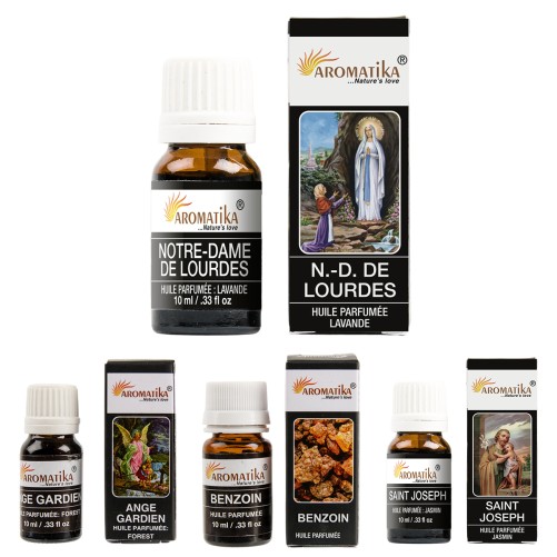 Huile parfumée Aromatika pour diffuseur, flacon de 10 ml, Plusieurs modèles.