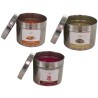 Bougie parfumee de differents parfums dans une boite de 150 gr duree environ 30 heures.