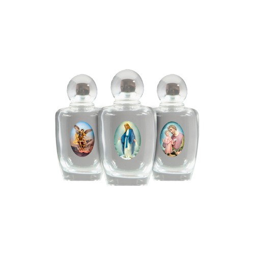 Bouteille en verre de 30 ml - H. 8 cm à personnaliser avec une résine