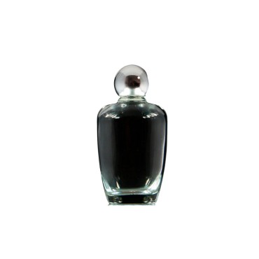 Bouteille verre  40 ml - H. 10cm + résine