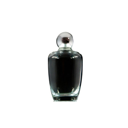 Bouteille verre  40 ml - H. 10cm + résine