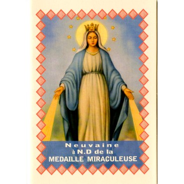 Livret de neuvaine avec historique, prière, neuvaine H.15 x10 cm, nombreux saints.