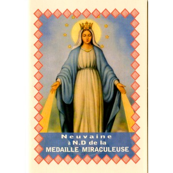 Livret de neuvaine avec historique- pri-egrave-re- neuvaine H-15 x10 cm- nombreux saints-