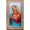 Image de prière avec bordures dorées – Format 6 x 10,5 cm - plusieurs saints.