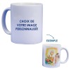 Mug sublimation en céramique personnalisable H.9.5 Ø 8 cm (minimum 12 par image).