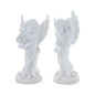 Anges en resine - H. 27.5 cm. LOT DE 2 ASSORTIS