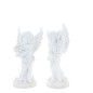 Anges en resine - H. 27.5 cm. LOT DE 2 ASSORTIS