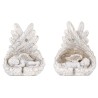 Boite de 12 anges dans ailes H. 8.50 cm (6 lots de 2 anges assortis)