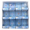 Ange en verre avec coeur H. 5cm Livre dans une boite presentoir de 12 anges assortis