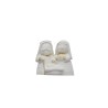Sainte Famille en résine blanche avec liseret couleur dorée H. 3,5 cm.