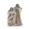 Nativité en résine et tissu H. 25.7 cm