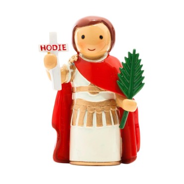 Statue de Saint Expédit H.7,9 x 2,9 cm