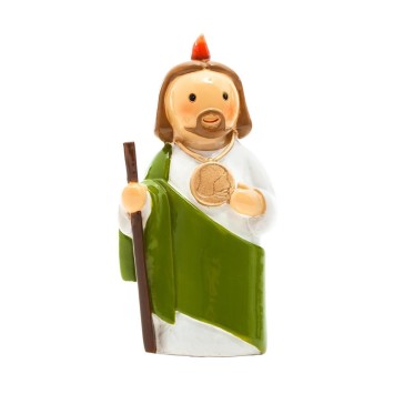 Statue de Saint Jude H. 8,4 x 3,5 cm