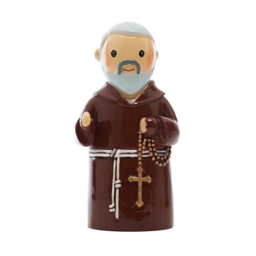 Statue de Padre Pio H 8 x 3,2 cm