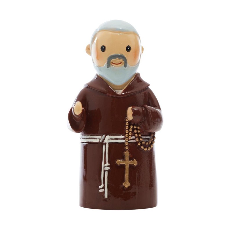 Statue de Padre Pio H 8 x 3,2 cm