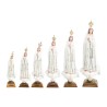 Statue de Notre dame de Fatima en résine peinte, Plusieurs tailles.