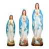 Statue en resine ou Fibre de verre,interieur et exterieur de ND Lourdes en couleur, Plusieurs Tailles.
