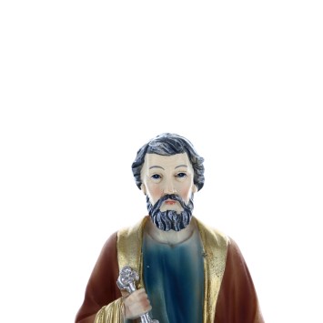 Statue en resine polychrome peinte a la main taille de 16 a 24 cm - Plusieurs Saints.