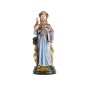 Statue en resine peinte a la main de saint Jacques de Compostelle H. 16 cm.