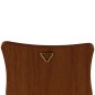 Cadre en bois a suspendre ou a poser H. 11 x 7 cm avec image, plusieurs saints.