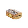 Triptyque en bois grave image classique H.5 x 7.5 cm, divers modeles, vendus en assortiment.