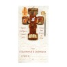 Ensemble croix de confirmation pour enfant en bois compresse 12 cm avec carte certificat.