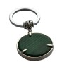 Porte-cles Arbre de vie Ø 2.6 cm avec pierre naturelle assortie, LOT DE 5