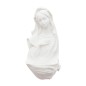 Benitier blanc de la Vierge a suspendre H. 16 cm.