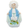 Magnet de la Vierge Miraculeuse en relief,  H. 8 x 4.5 cm.