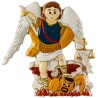 Magnet de Saint Michel en relief,  H. 7 x 7 cm.