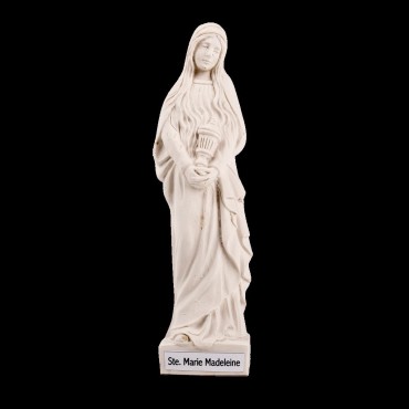 Statue Marie Madeleine 15 cm blanche